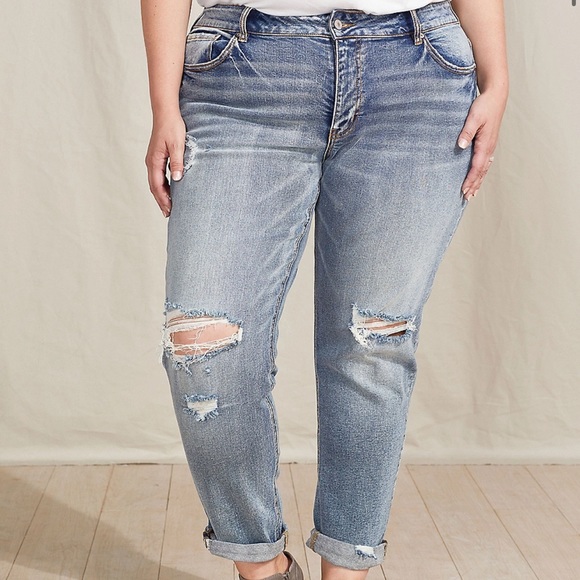 KanCan Jeans Kancan Distressed High Rise Boyfriend Jeans Poshmark